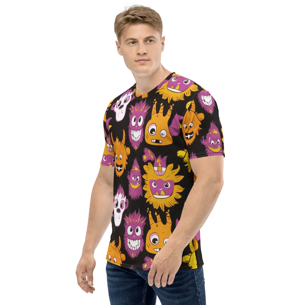 Spooky Monsters Spectacle T Shirt product image (4)