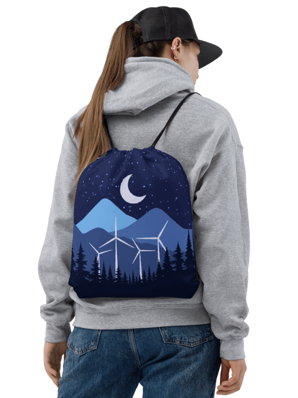 Night Sky Drawstring Bag product image (2)