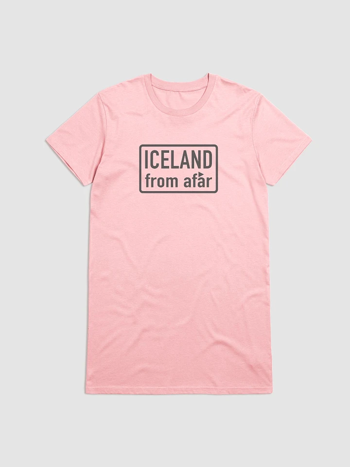 Iceland from afar. Organic T-Shirt Dress product image (1)