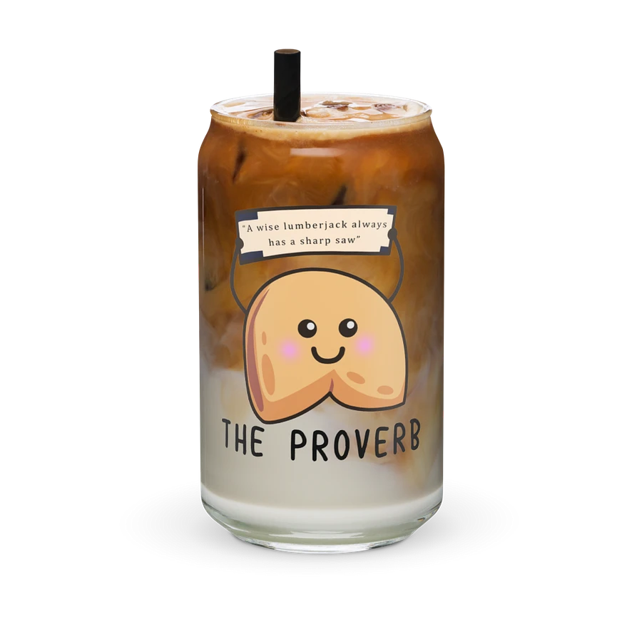 The Proverb - Can Shaped Glass product image (1)