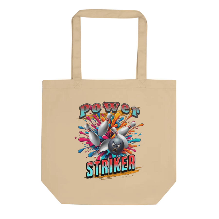 Power Striker Bowling Ball Tote Bag product image (1)