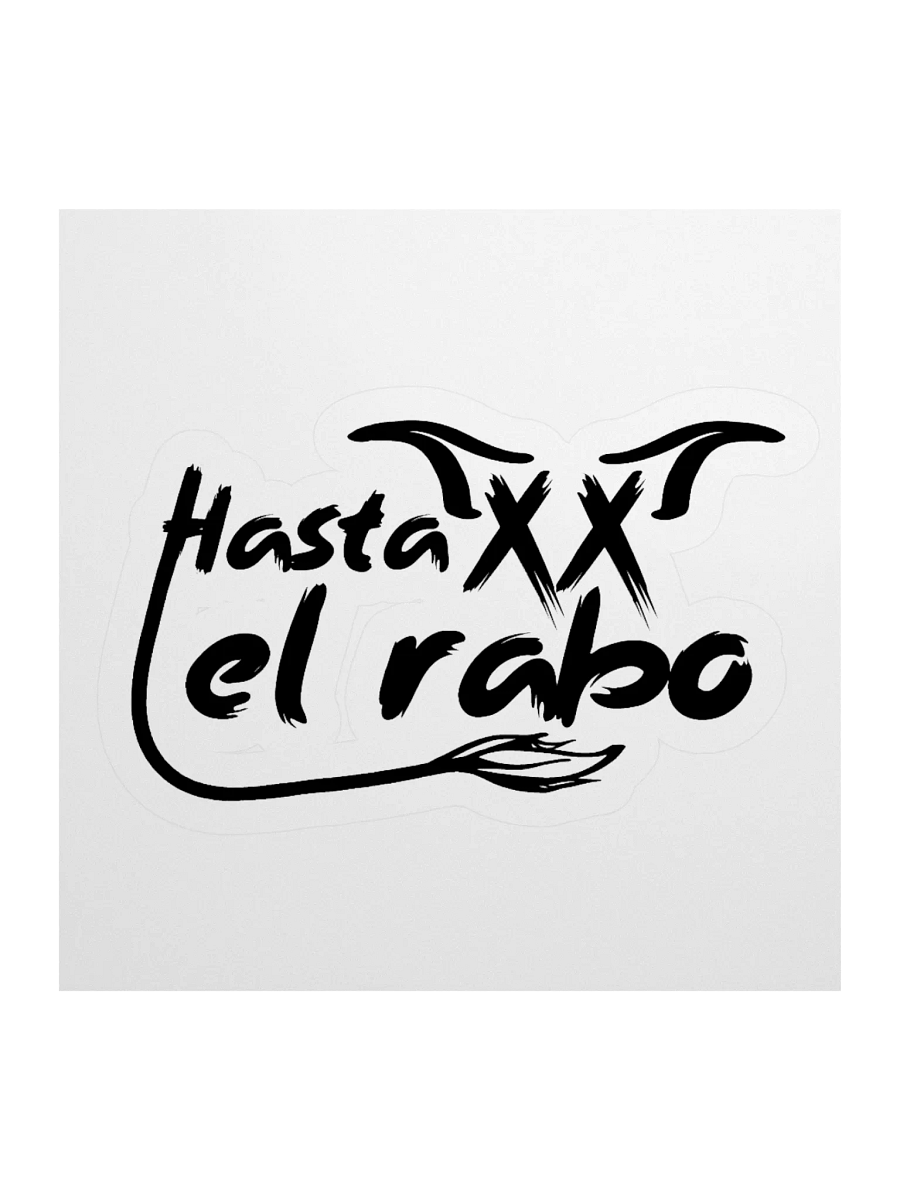 Sticker de Hasta el rabo product image (1)
