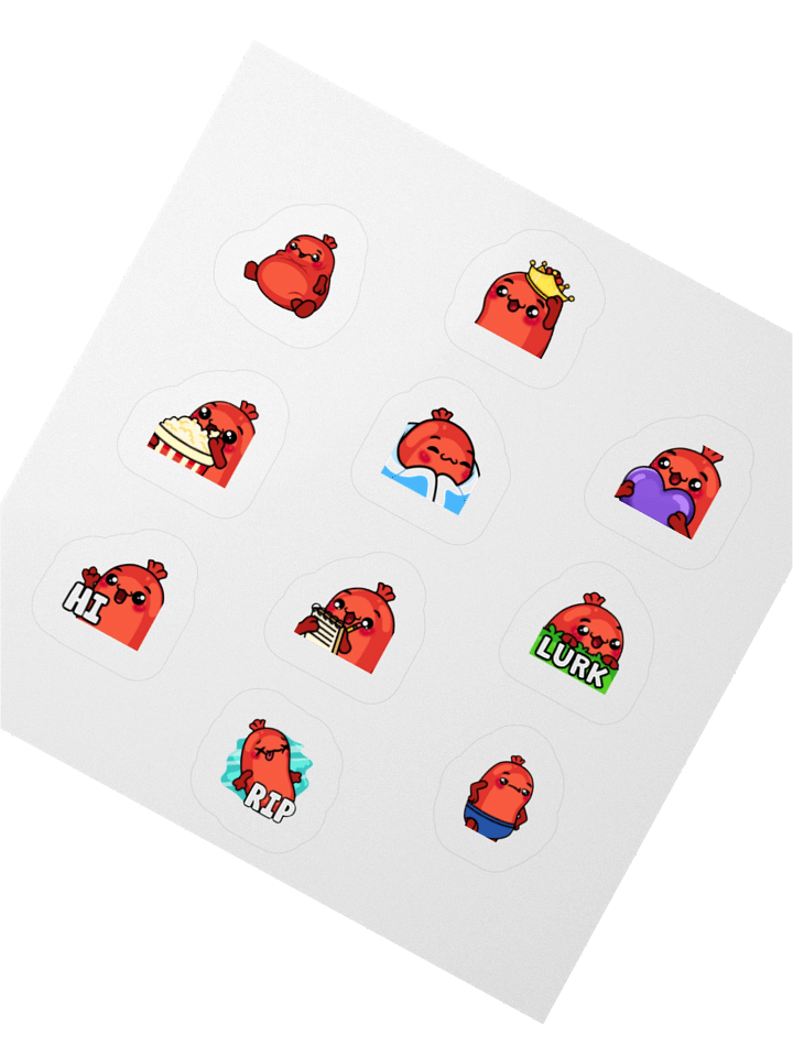 Sausage Sticker Set product image (2)