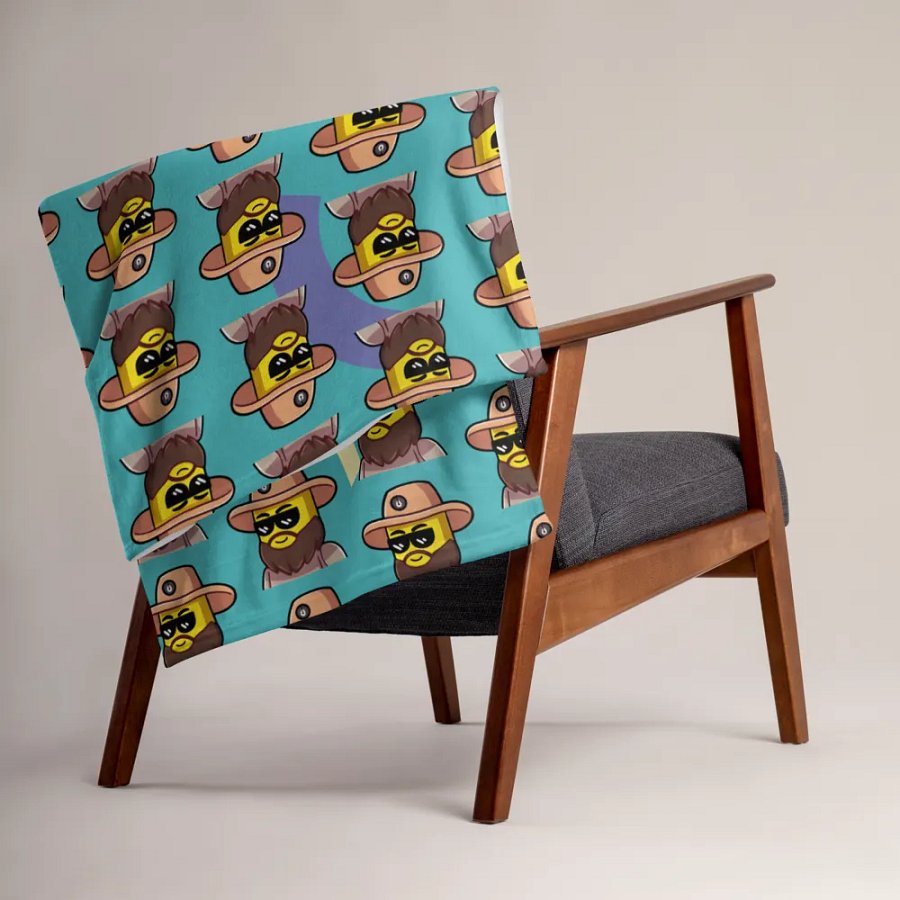 BT Logo Throw Blanket product image (3)