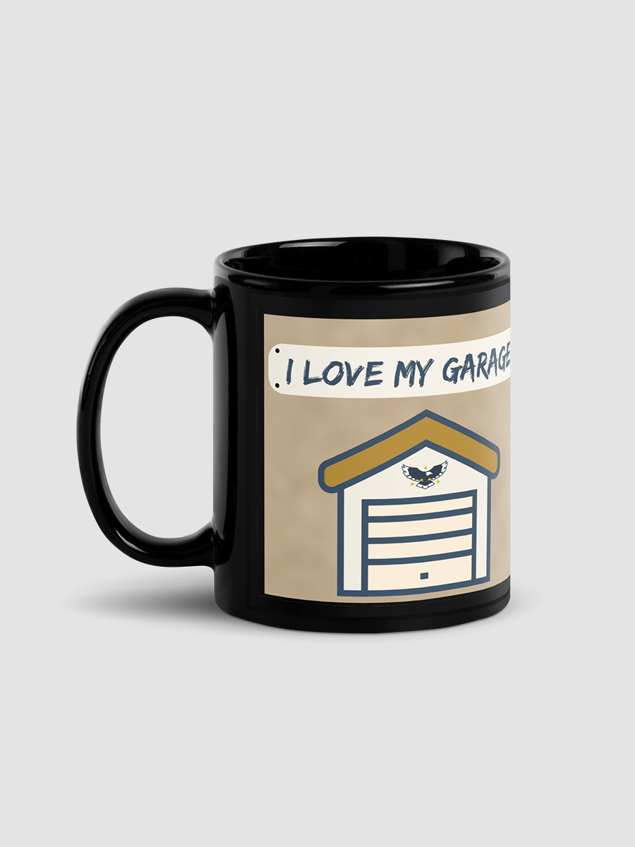 I Love My Garage - mug - black - oak product image (1)
