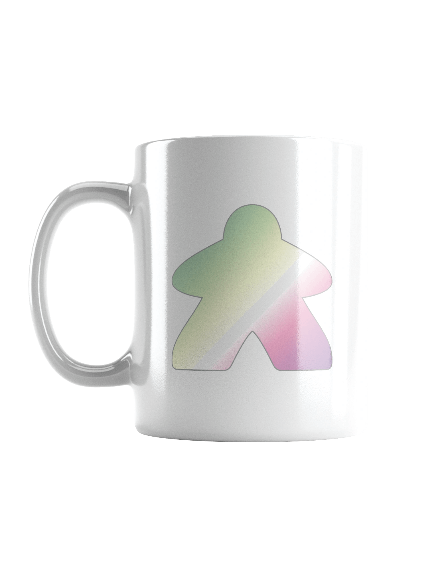 Genderfae Pride Gradient Meeple Mug product image (6)