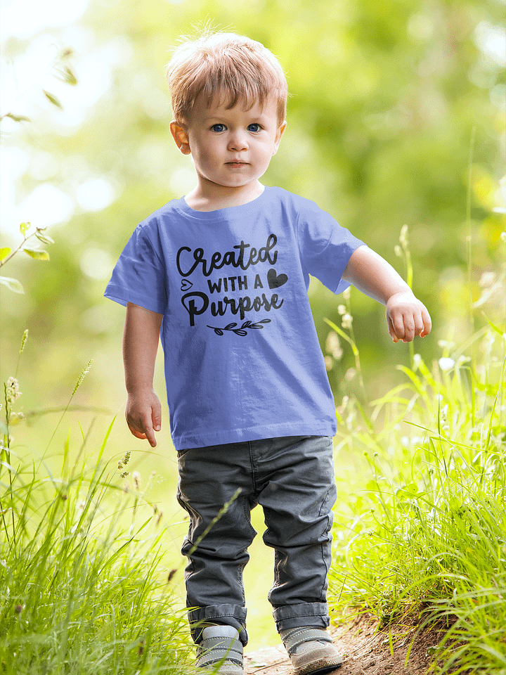 Purposeful Hearts - Toddler's Typography Tee product image (1)