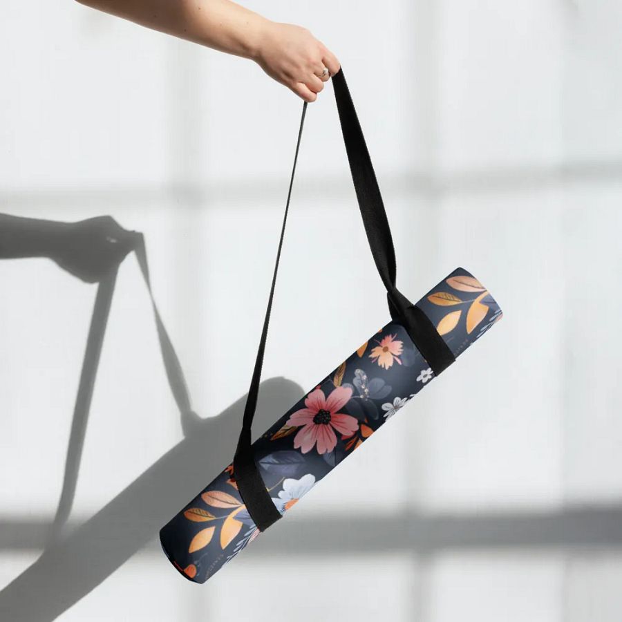 Floral Pattern Yoga Mat by Treasure Pie product image (7)