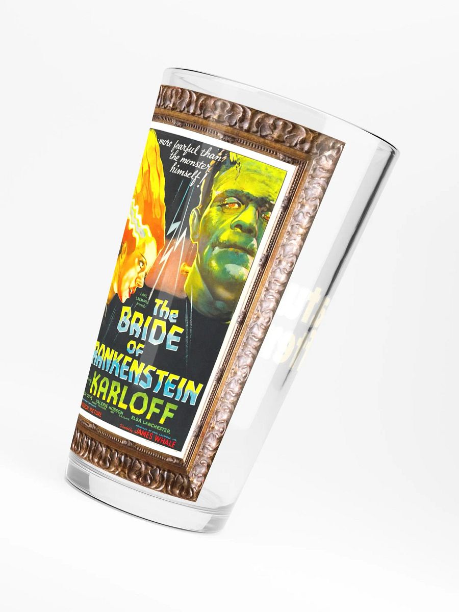 saturday afternoon pint glass: monster's bride product image (6)