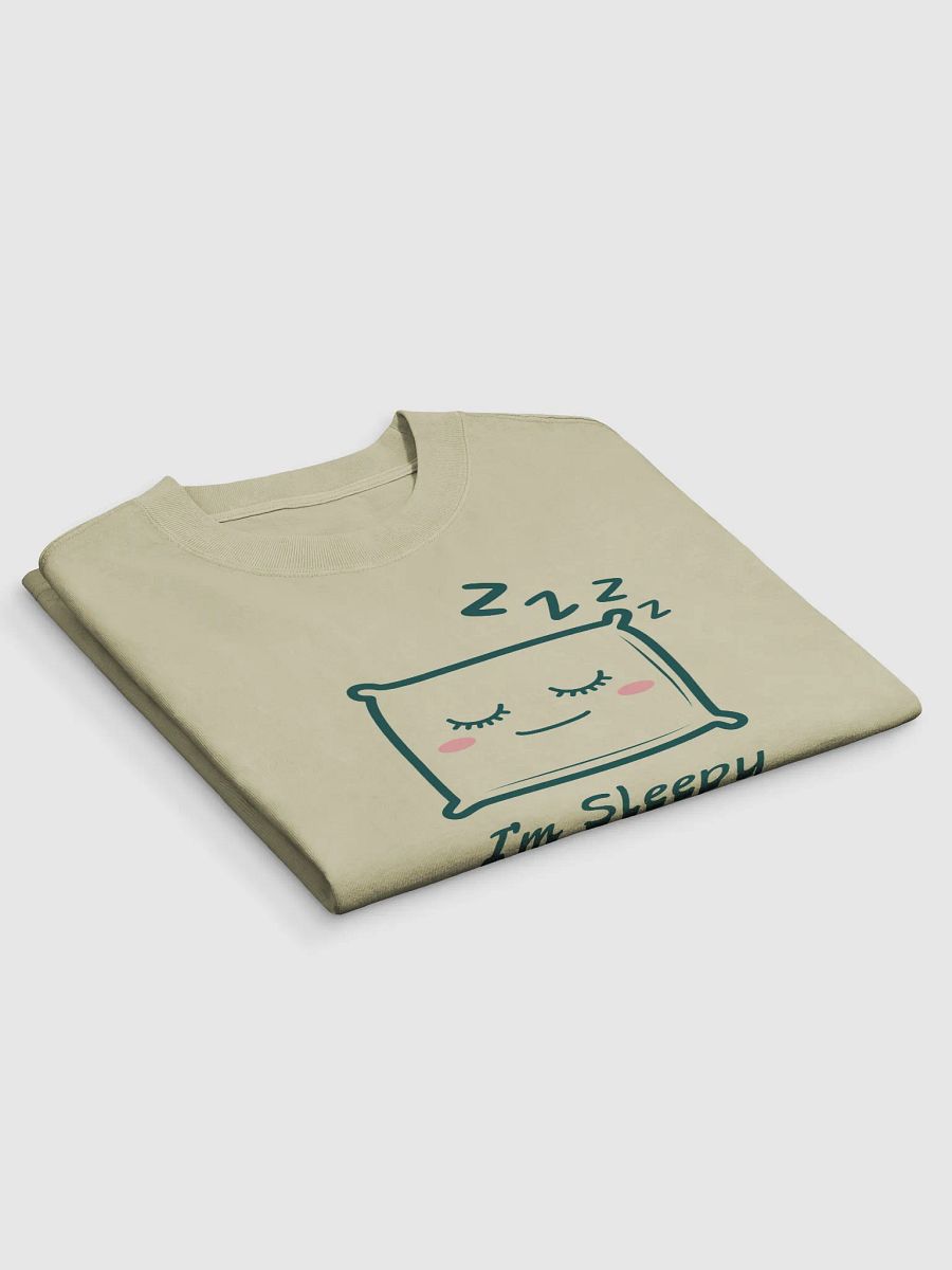 "I'm Sleepy" Design Oversized T-Shirt by AS Colour 5082 | Premium Faded Tee for Casual Style product image (3)