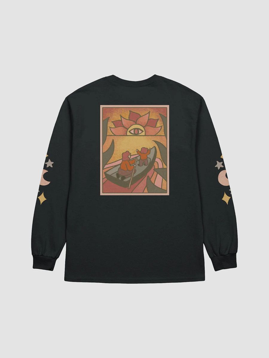 The Six of Blades with Celestial Sleeves - Gildan Brand Long Sleeve Tee product image (9)