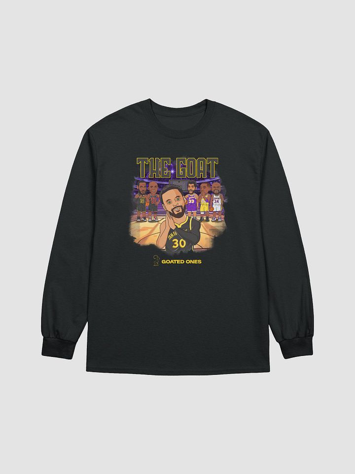 Basketball Goat: Steph Curry Long Sleeve Tshirt product image (1)