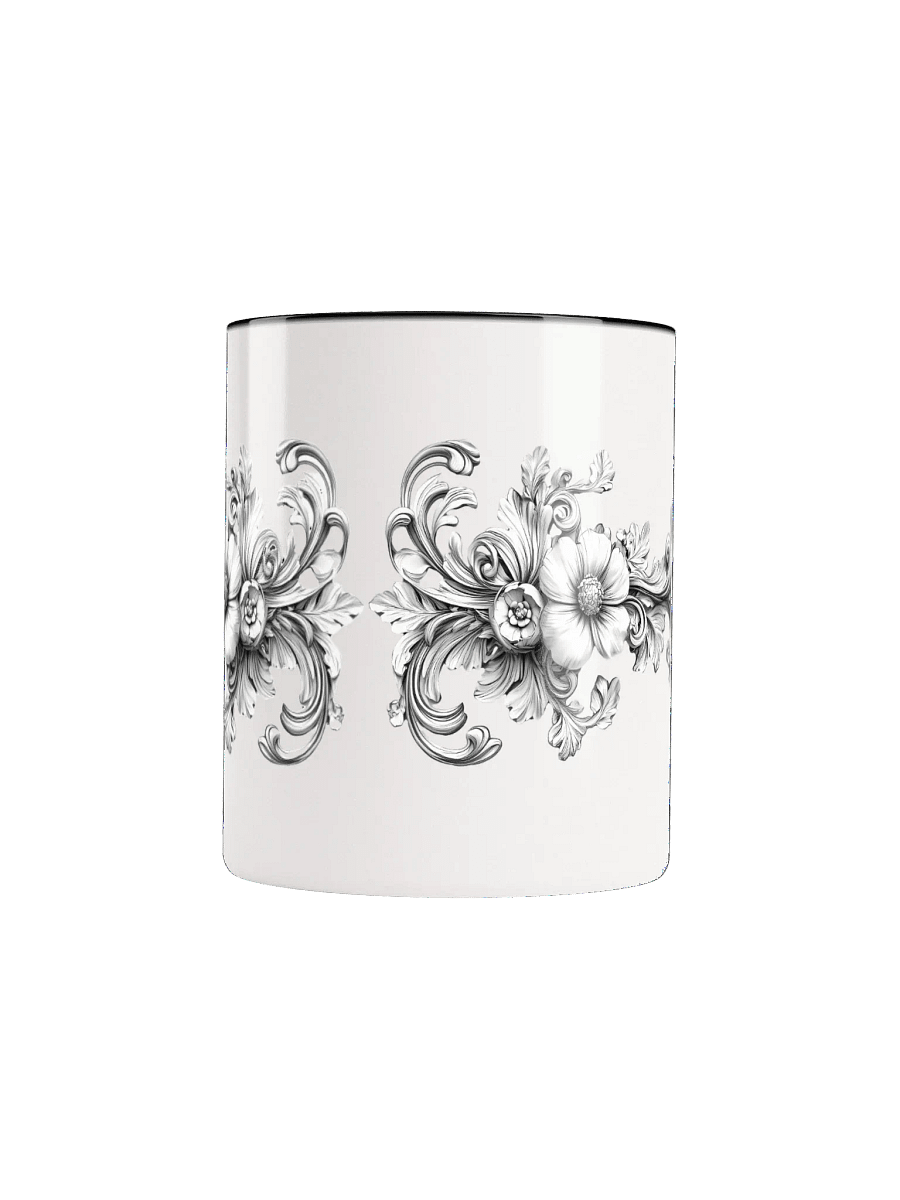 Symmetrical Blooms Ceramic Mug product image (1)