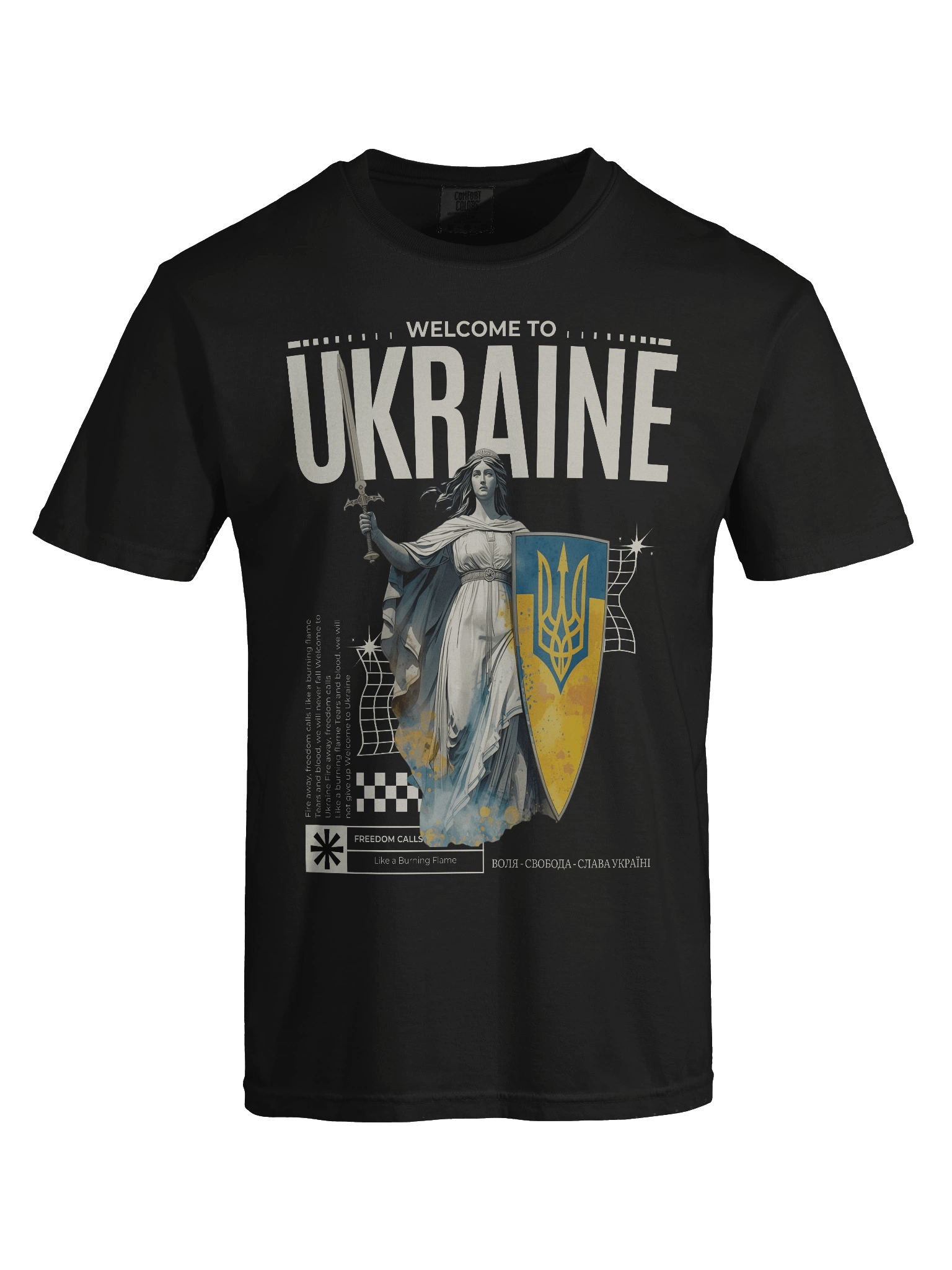 Welcome to Ukraine T-Shirt product image (7)