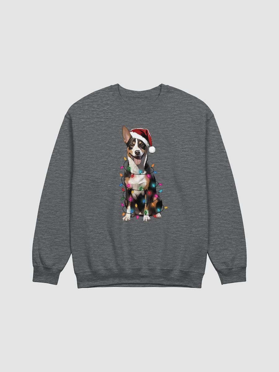 Funny Basenji(Tricolor) Christmas Sweatshirt for Basenji Paw-rents product image (3)