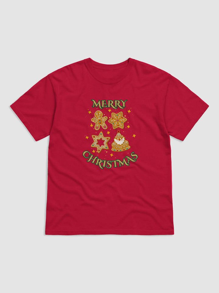 Red Gingerbread Cookie T shirt product image (1)