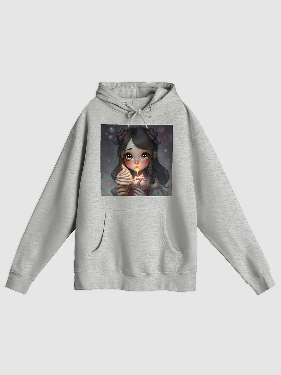 Whimsical 7th Birthday Cupcake Hoodie product image (1)