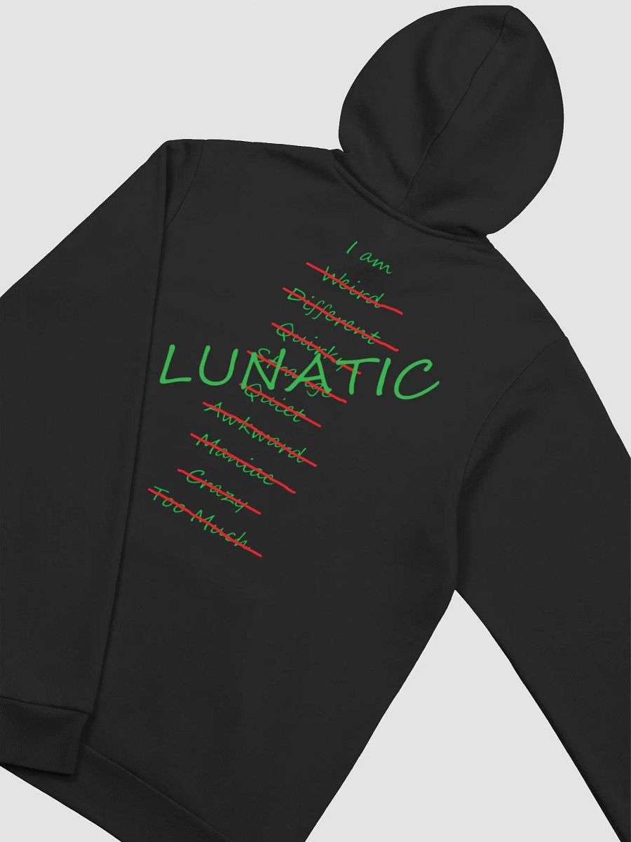 Lunatic Hoodie (Back Only) product image (6)