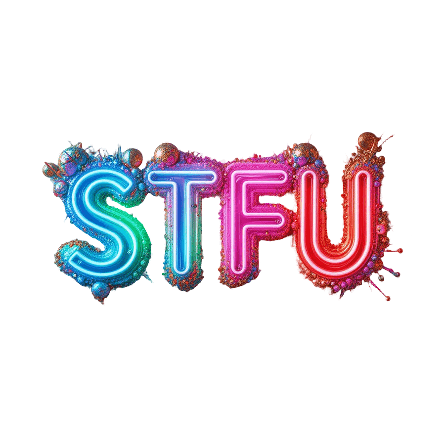 STFU Neon Vibes Insulated Tumbler product image (3)