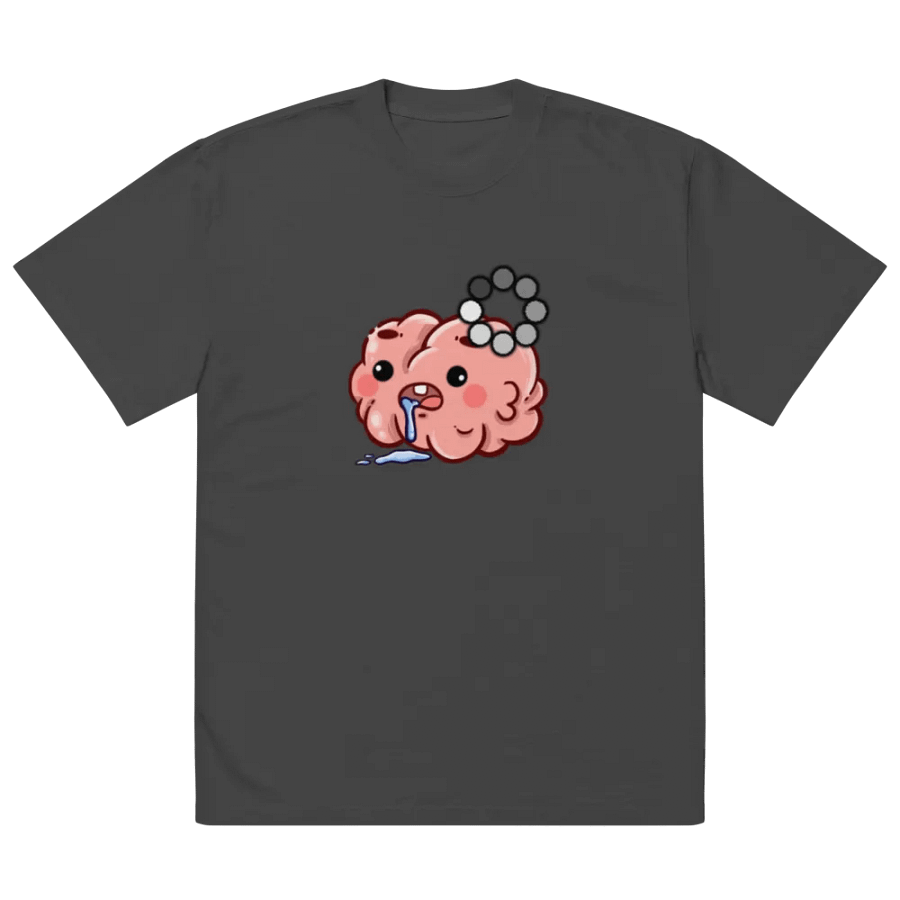Brain rot Black Tee product image (3)