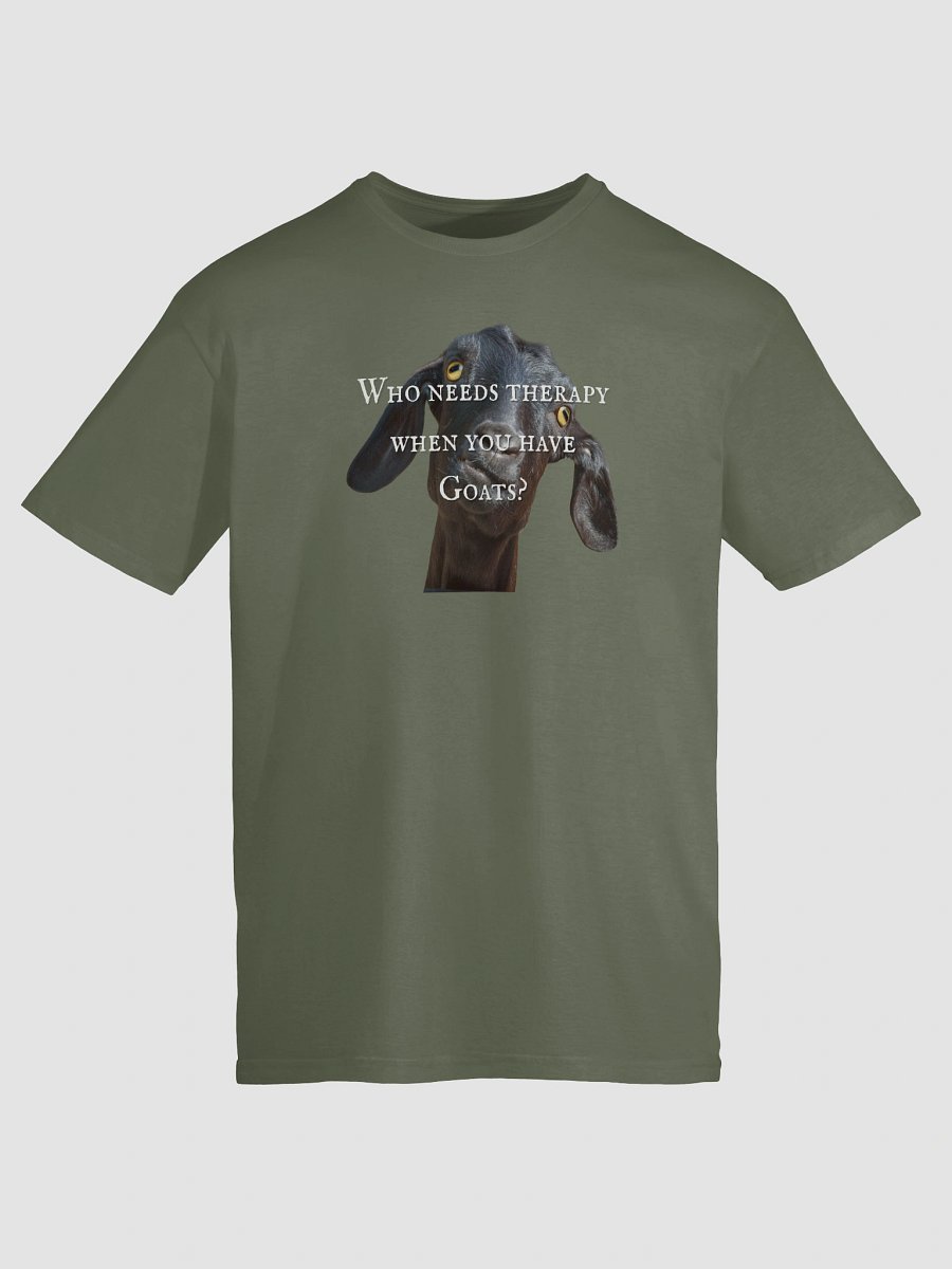 Goat Therapy Unisex T-Shirt product image (129)