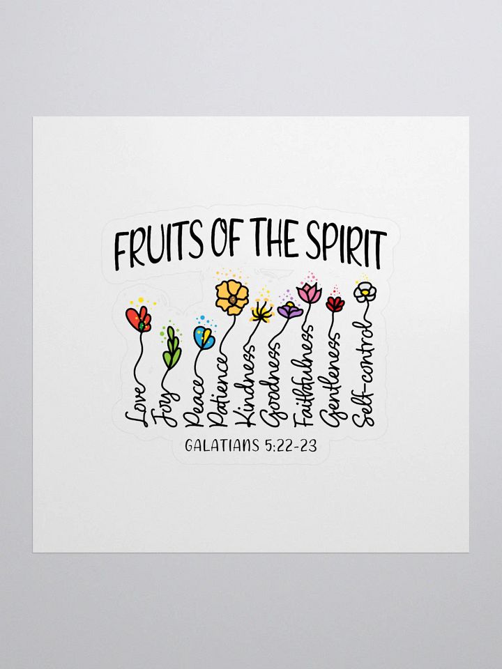 Fruits of the Spirit Sticker Set product image (1)