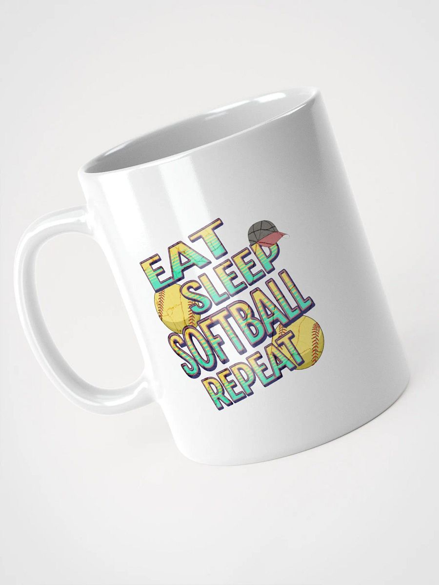Eat Sleep Softball Repeat Lover's Dream Mug product image (2)