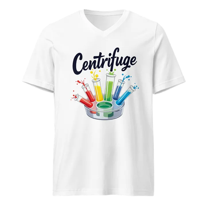 Colorful Centrifuge Splash V-Neck Tee product image (1)