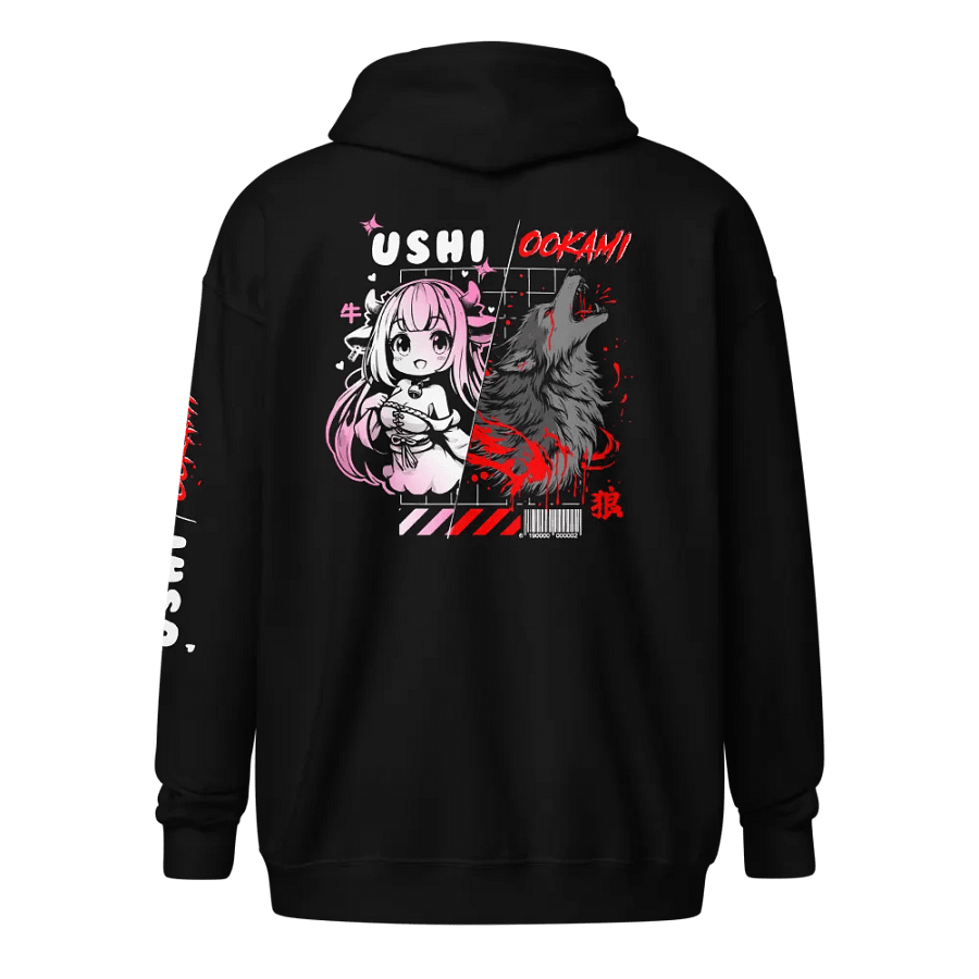 Adorably Macabre Couple Zip-up Hoodie product image (2)