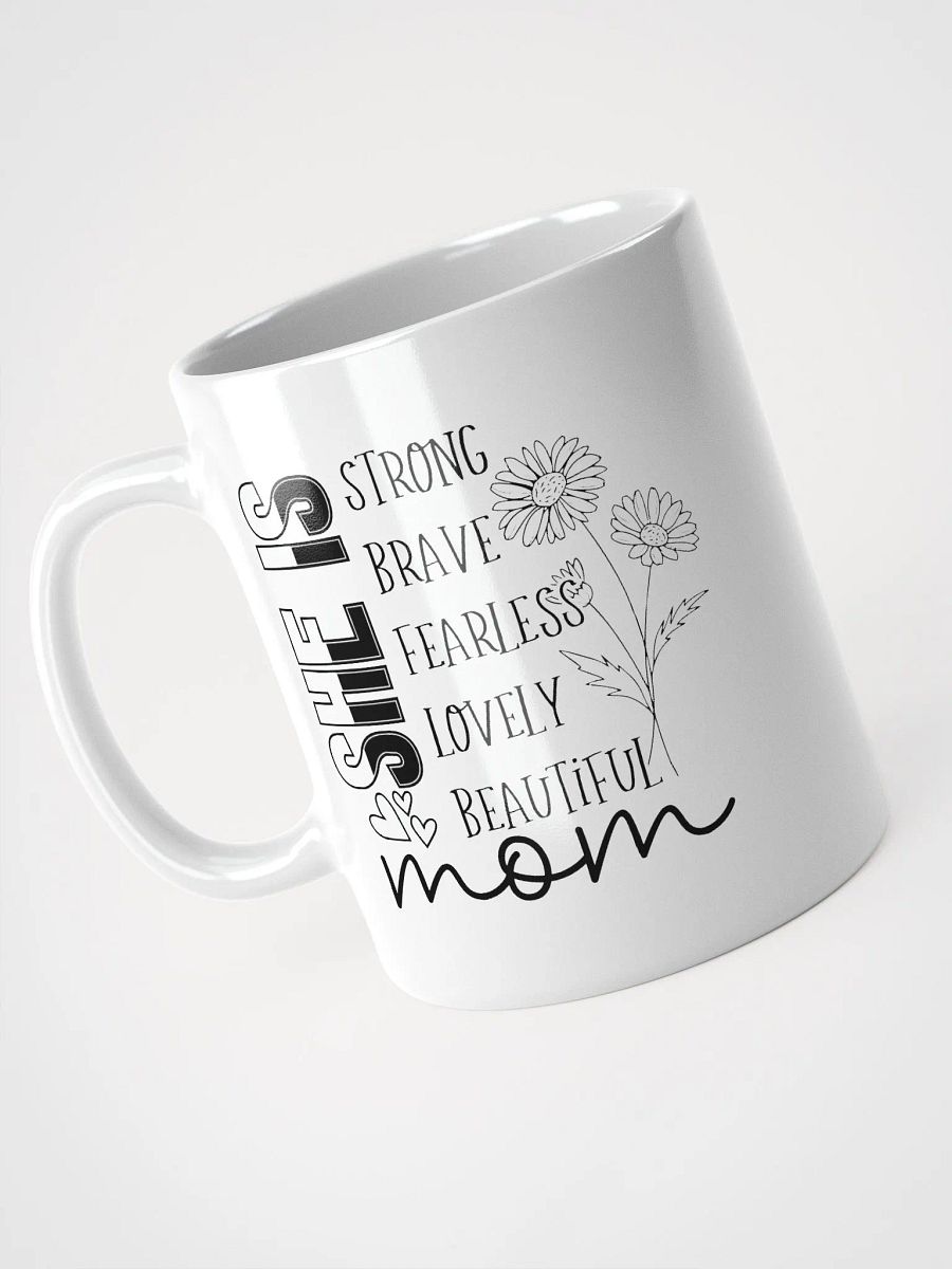 Vertical Vibes White Glossy Mug product image (9)