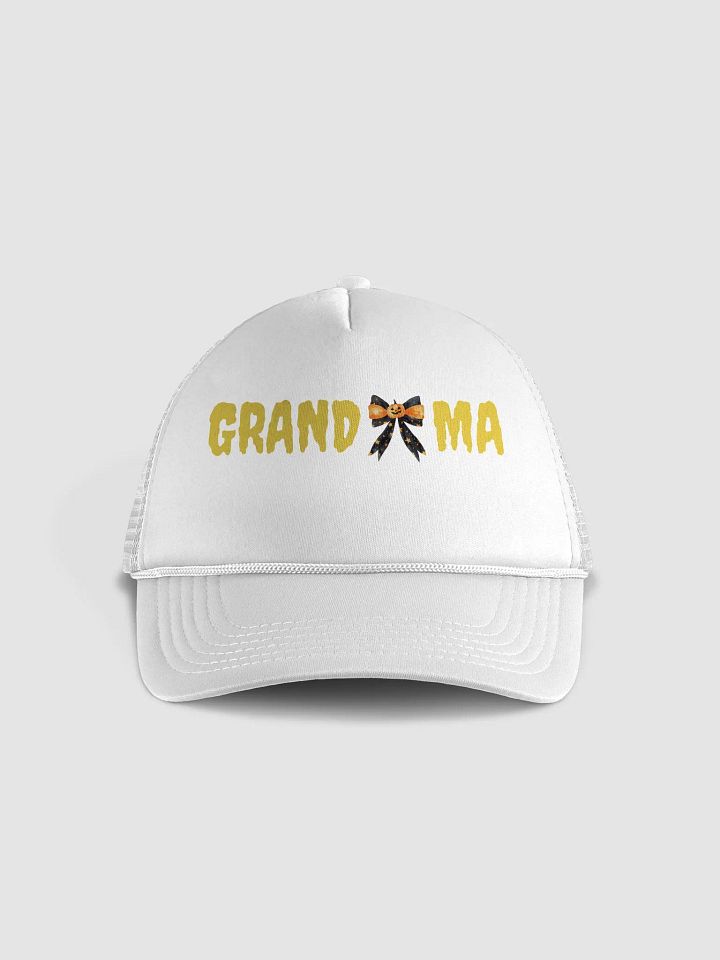 Grandma Halloween Brushstroke Trucker Hat product image (1)