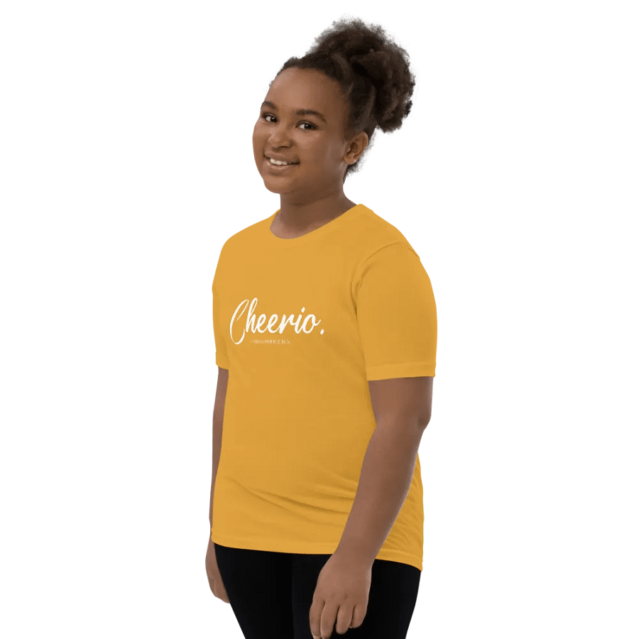 Cheerio Youth Soft Cotton Tee product image (81)