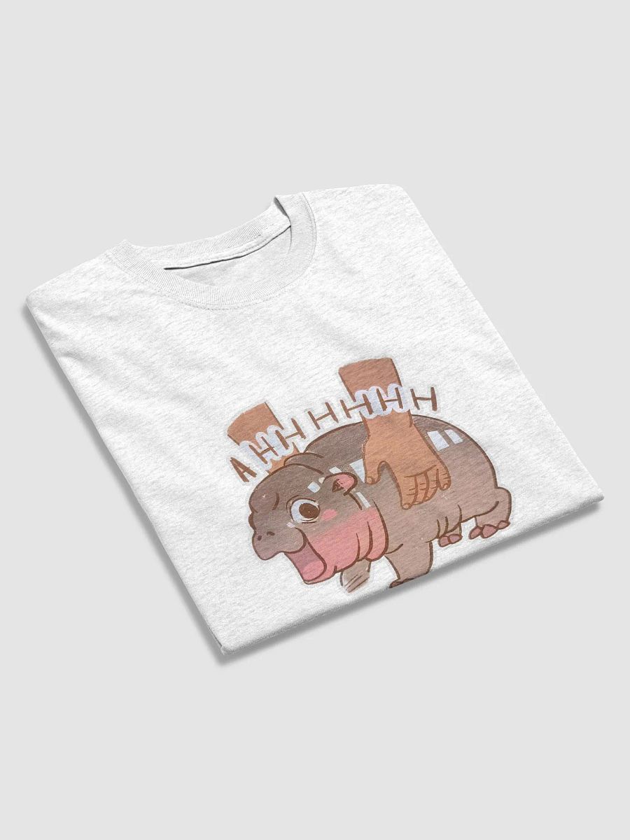 Ahhhh Moo Deng Surprised Hippo Comic T-Shirt product image (4)