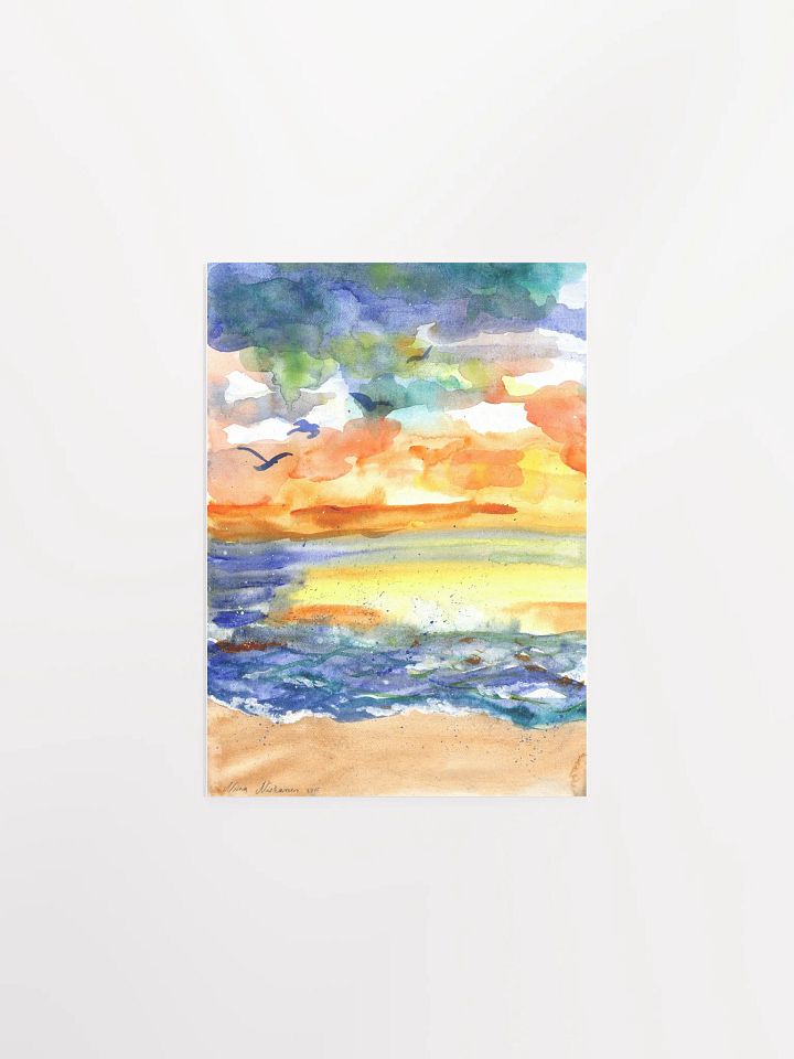 Playful Sea Art Print product image (4)
