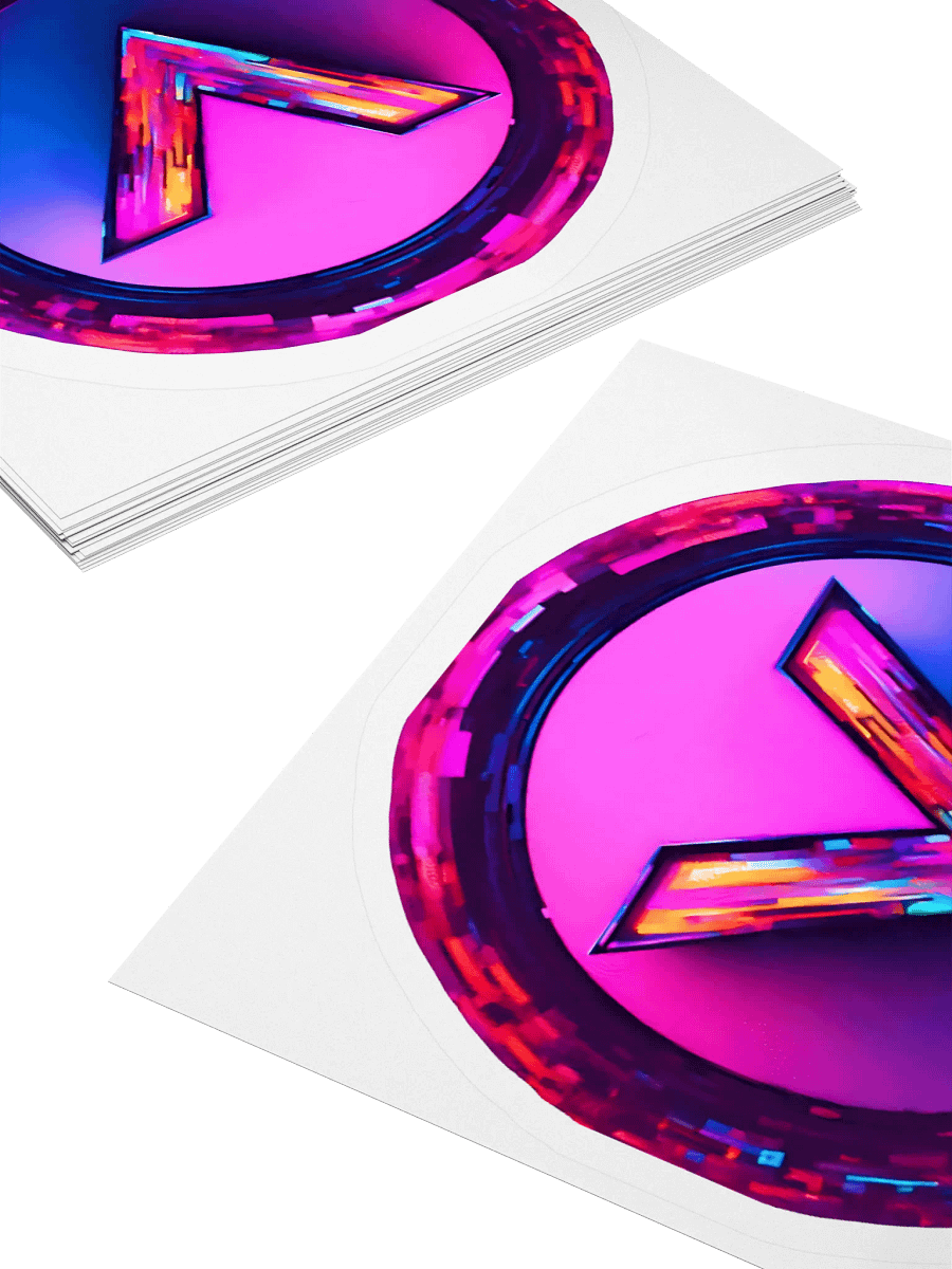 3x3 Inch V Logo Sticker product image (4)
