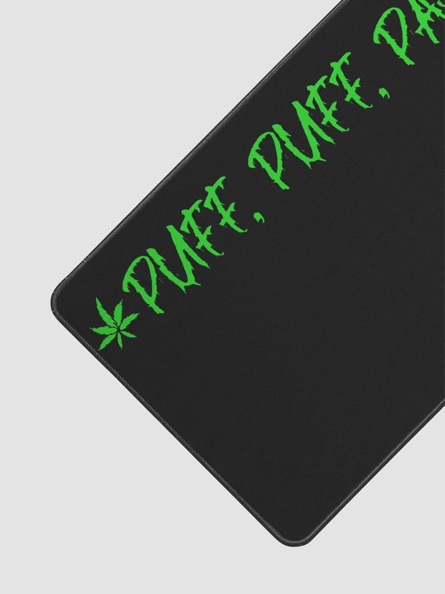 8-Bit PUFF, PUFF, PASS Desk Mat 12''x22'' product image (2)