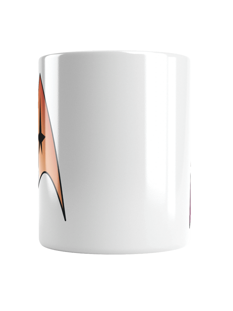 Lesbian Pride Gradient Starfleet Mug product image (5)