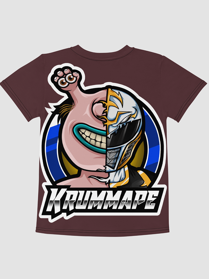 [KrummApe] All-Over Print Kids Crew Neck T-shirt product image (2)