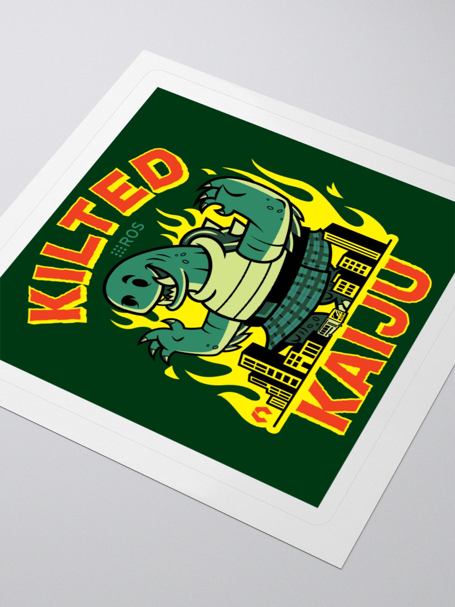 Kilted Kaiju sticker product image (3)