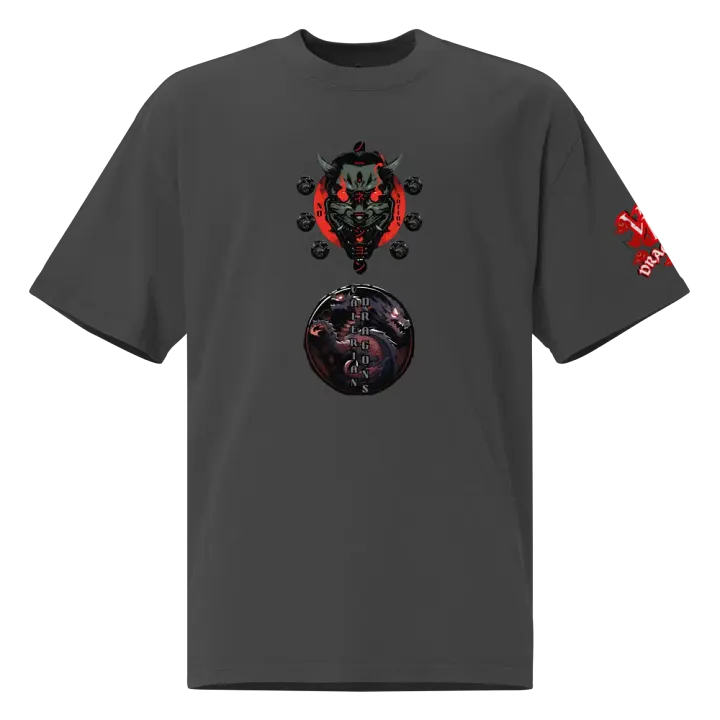 ONI MOMENTO MORI life and death OVERSIZED TEE product image (1)