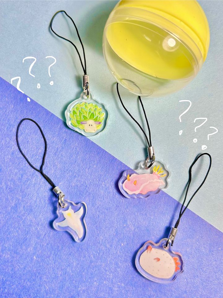 Mystery Sea Slugs Phone Charm Gacha! product image (1)