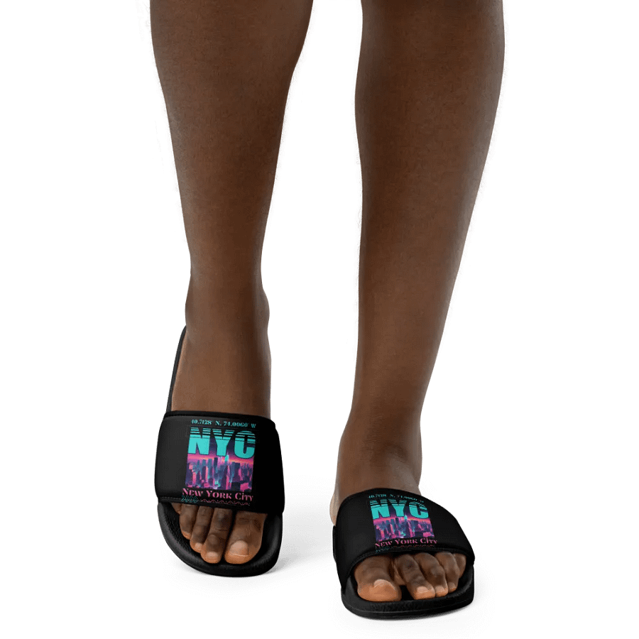 NYC New York City Graphic Women's Slides product image (9)