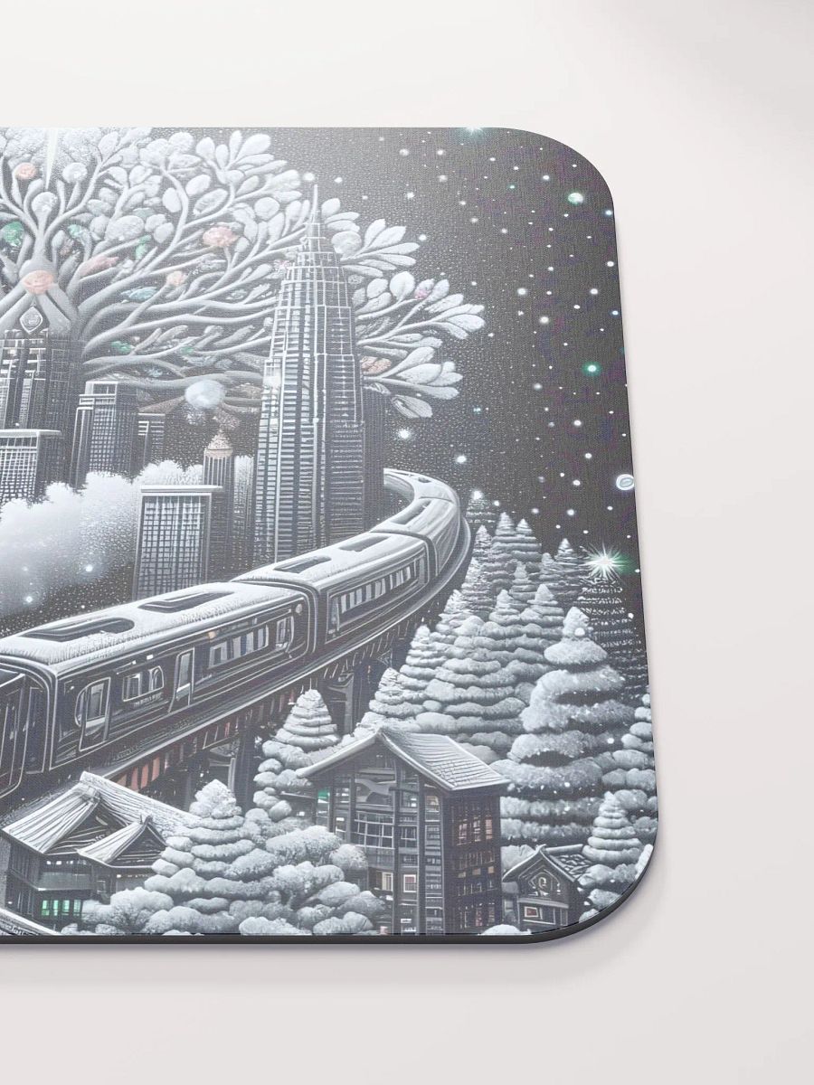 Enchanted Winter City Mouse Pad product image (5)