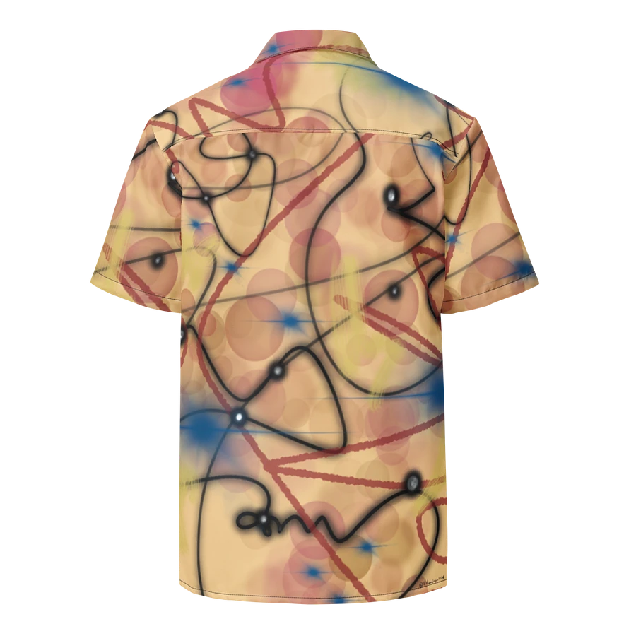 Scribble-Wear #3 Unisex Shirt Hawaiian Style/Gold product image (3)