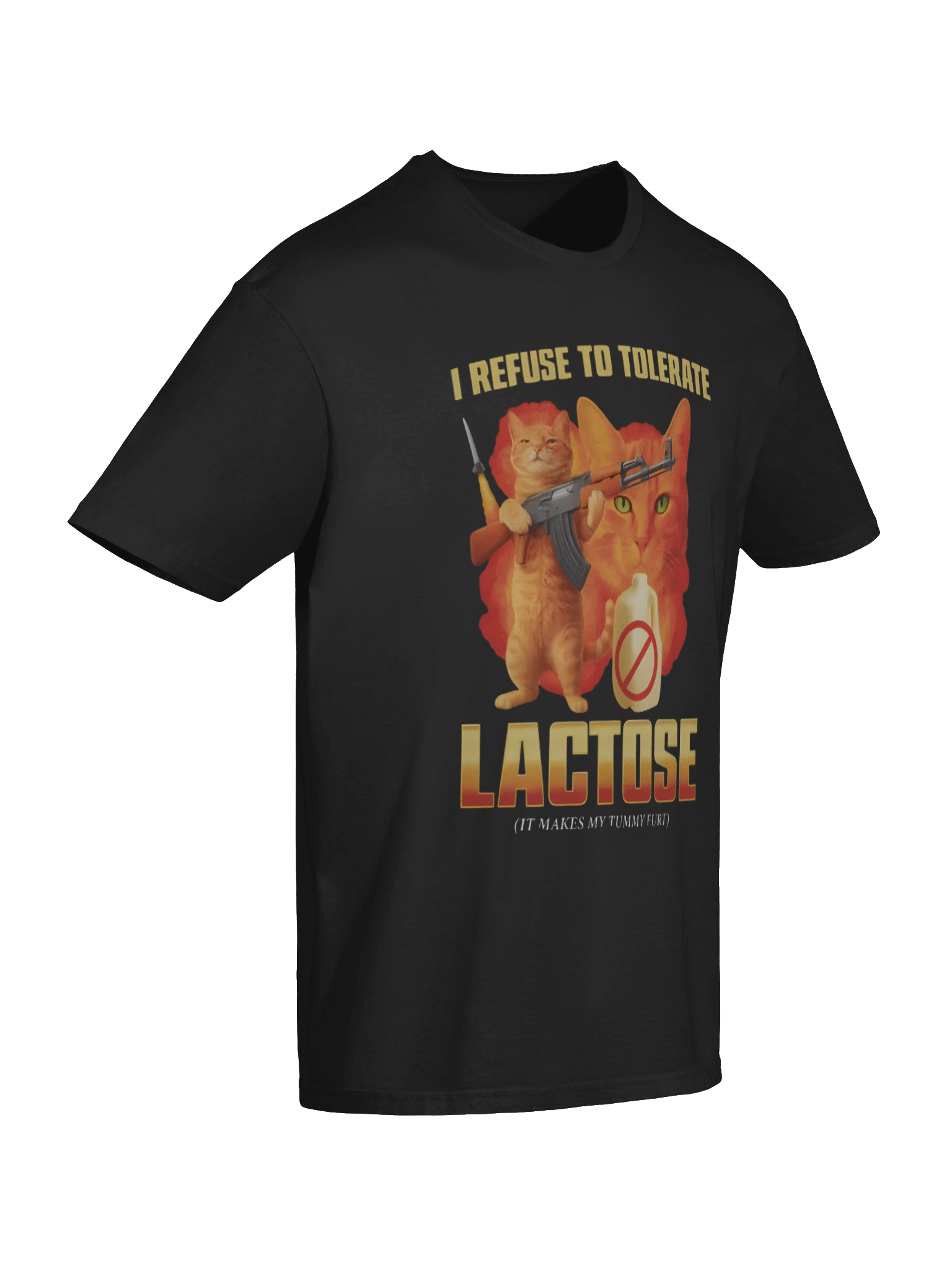 I Refuse To Tolerate Lactose It Makes My Tummy Hurt Shirt product image (7)