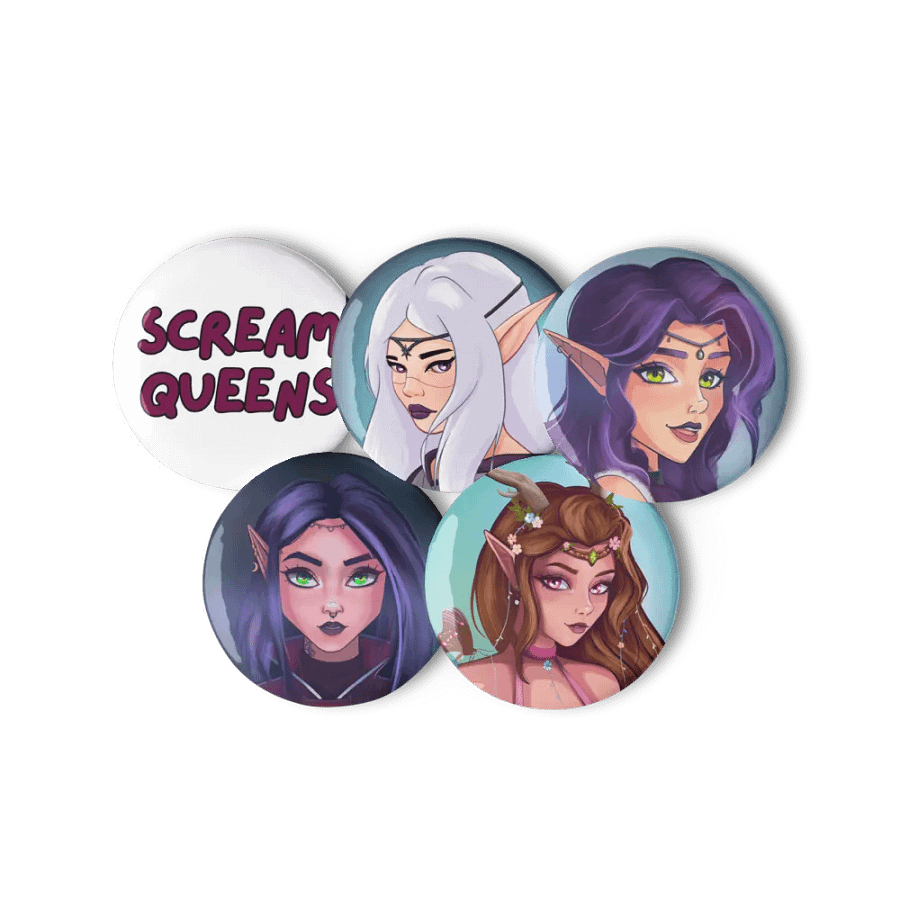 Scream Queens DND Character Pins product image (6)