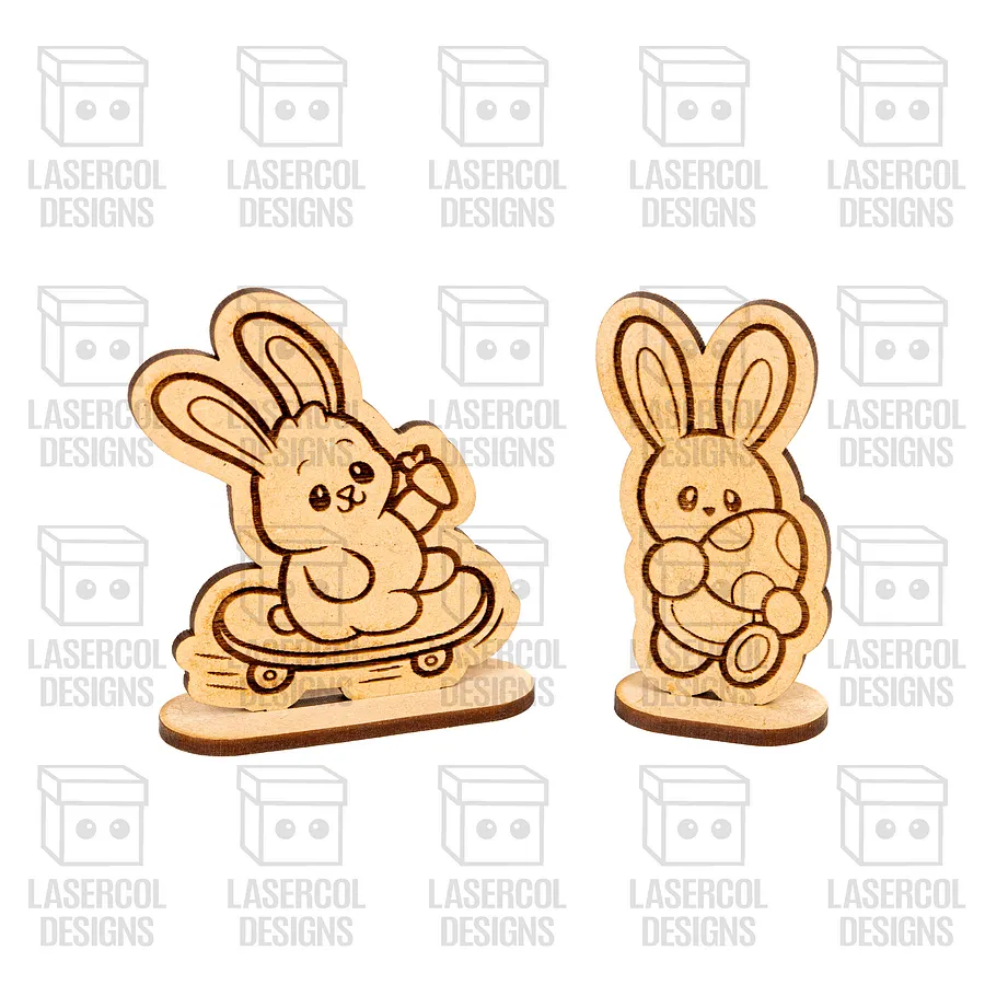 Easter Cutouts With Base Set 7 - Laser Cut Files product image (8)