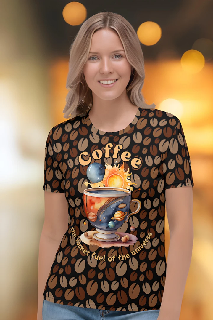 Coffee the Rocket Fuel of the Universe T-shirt product image (1)