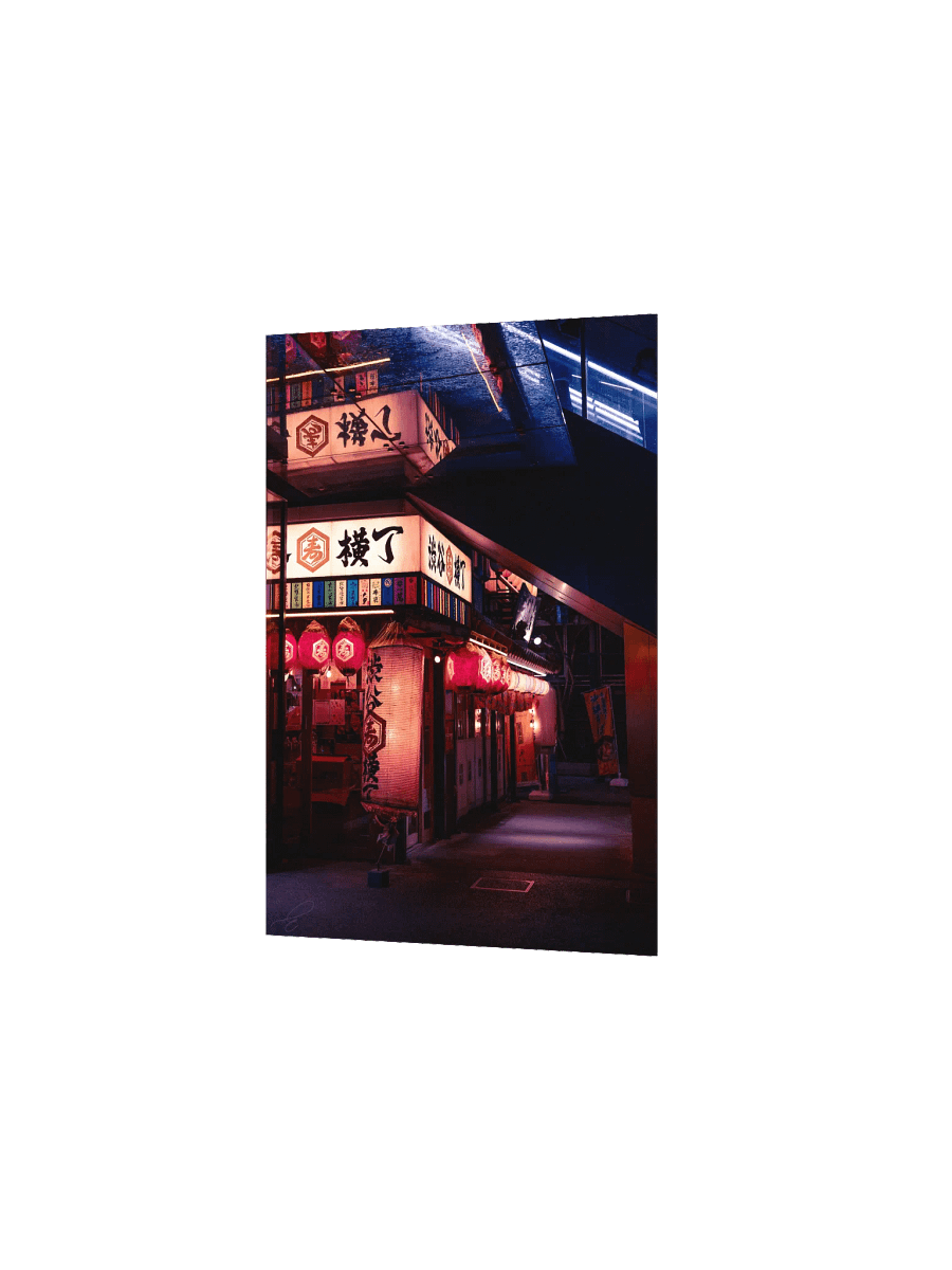 Under the stairs - Japan - Fine Art Print Poster product image (6)