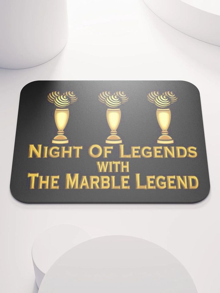 Night of Legends Black Mouse Pad product image (1)